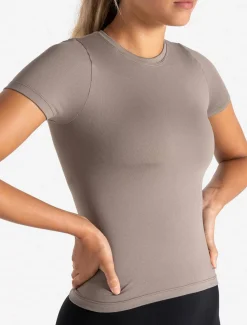 Sculpt Seamless T-Shirt Taupe