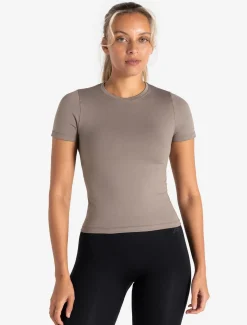 Sculpt Seamless T-Shirt Taupe