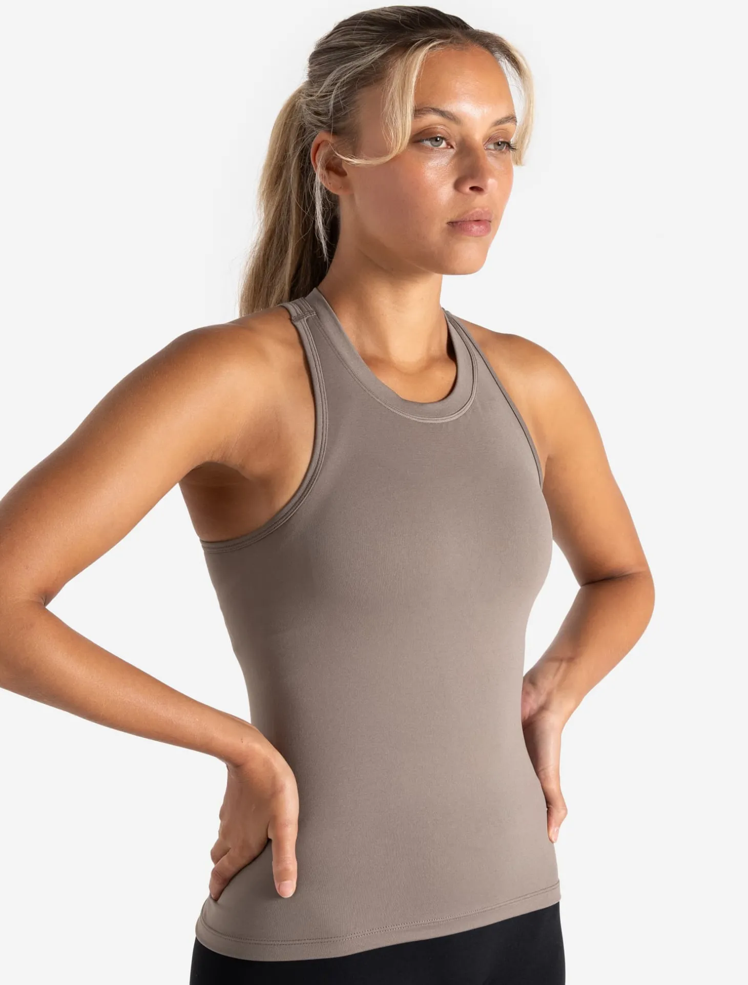 Sculpt Seamless Vest Taupe