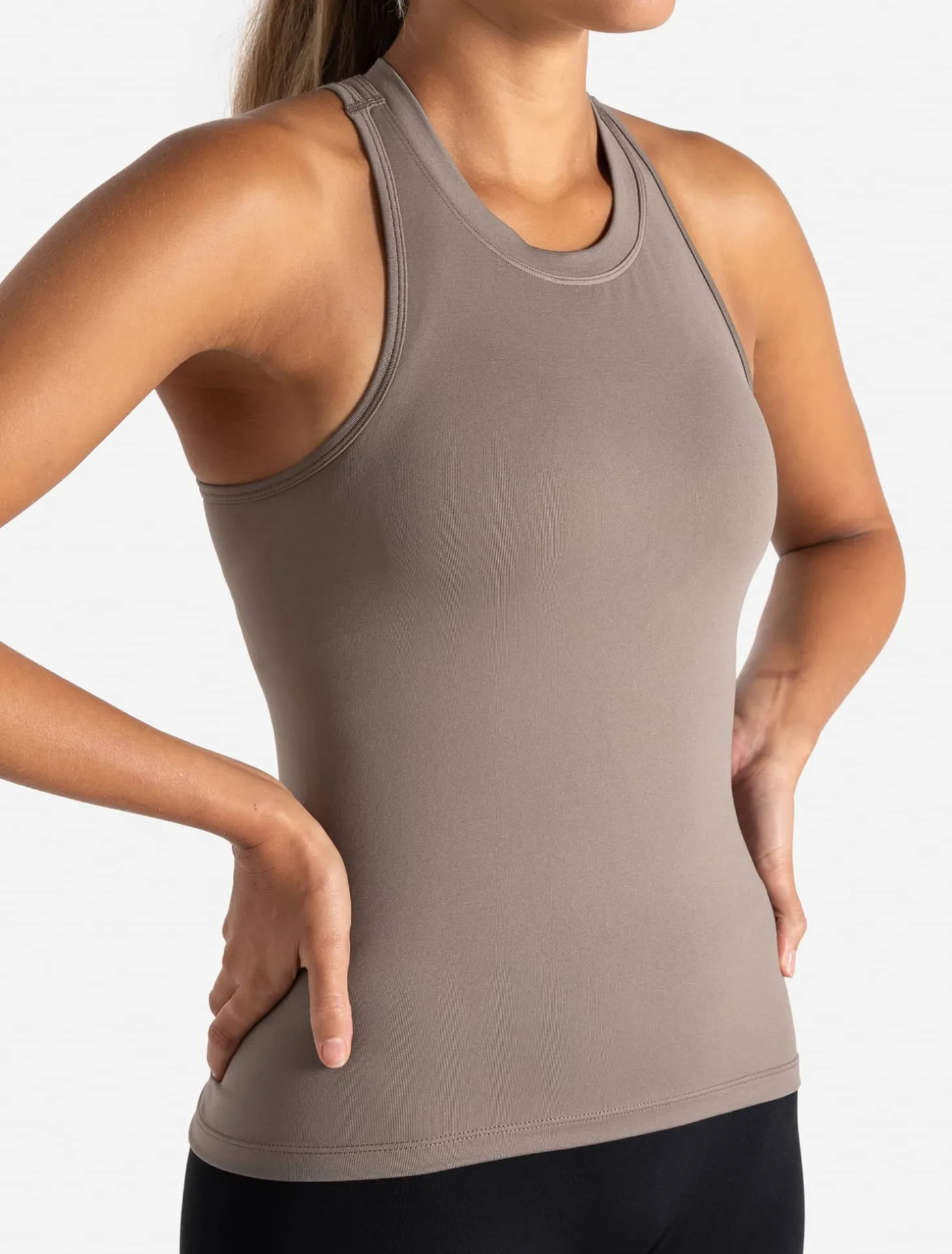 Sculpt Seamless Vest Taupe