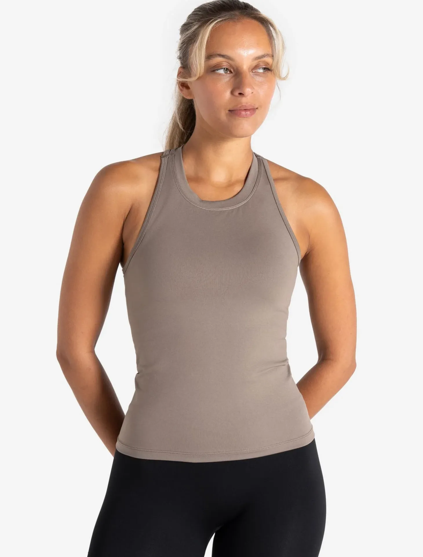 Sculpt Seamless Vest Taupe