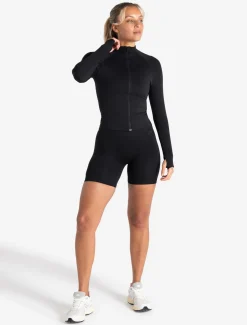 Sculpt Seamless Zip Jacket Black