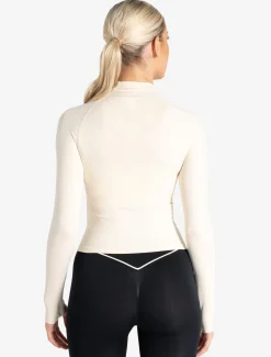 Sculpt Seamless Zip Jacket Marshmallow