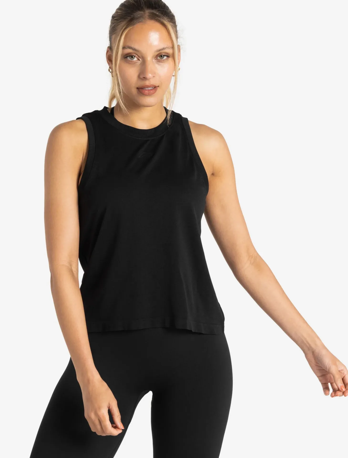 Seamless Tank Black