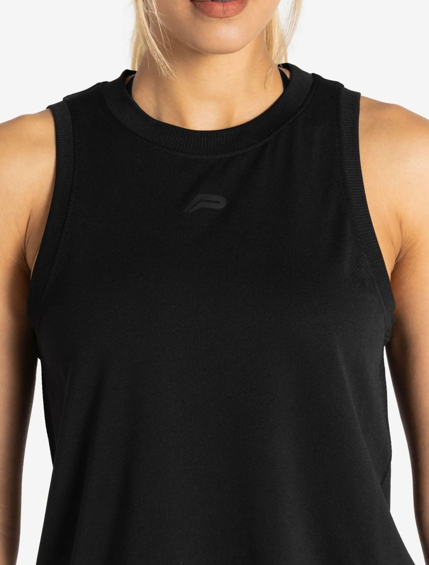 Seamless Tank Black