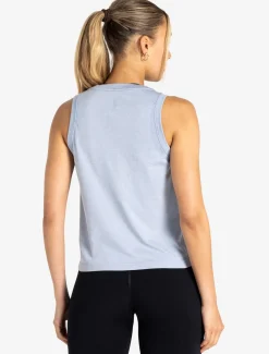 Seamless Tank Blue Marl