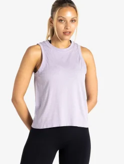 Seamless Tank Lilac Marl