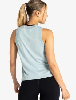 Seamless Tank Seafoam Green Marl