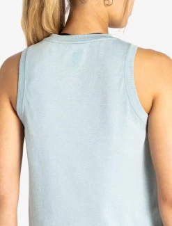 Seamless Tank Seafoam Green Marl