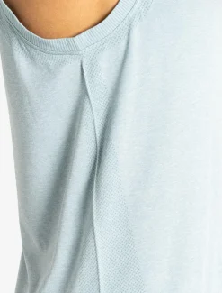 Seamless Tank Seafoam Green Marl