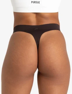 Seamless Thong Coffee Bean