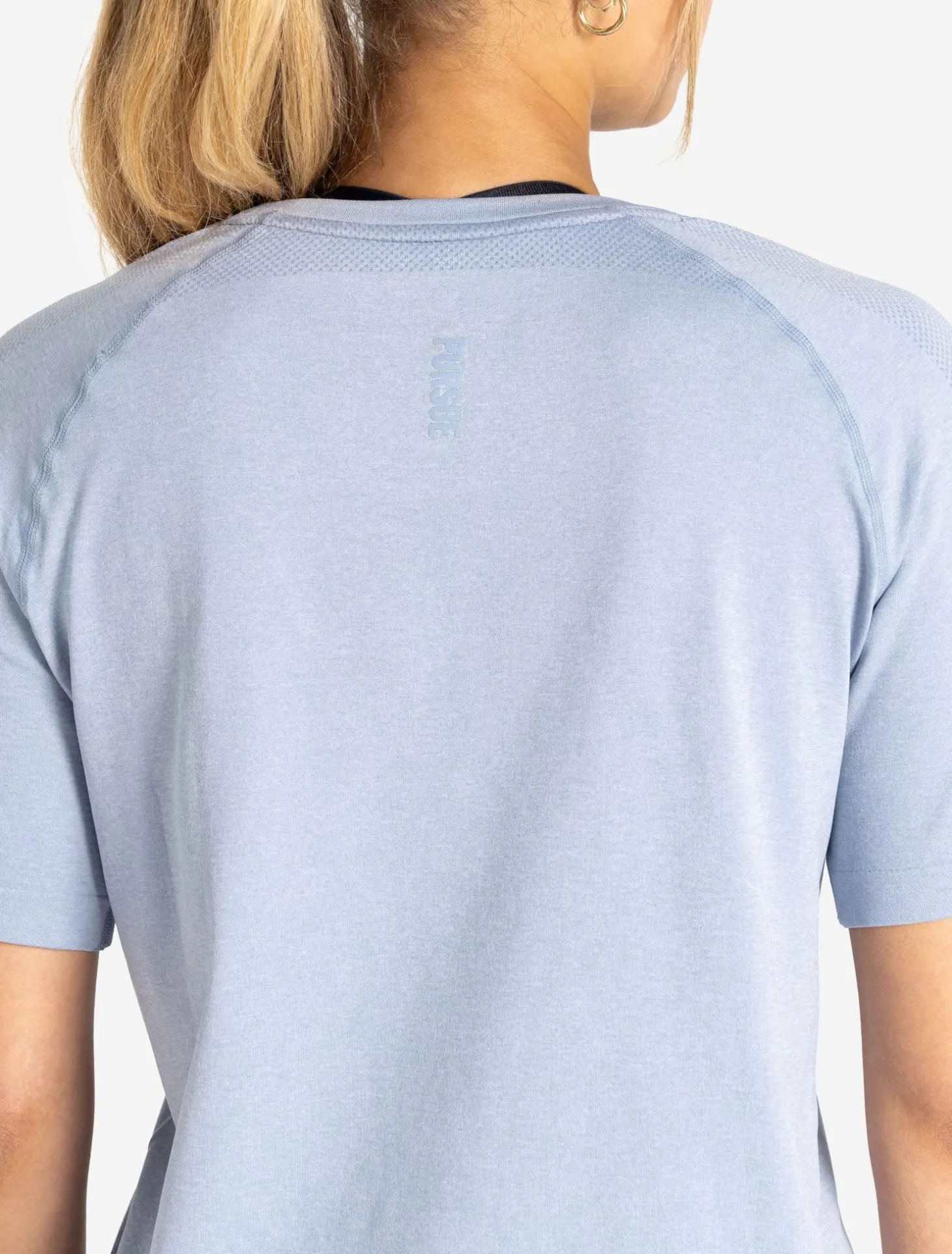 Seamless T-Shirt Blue Marl