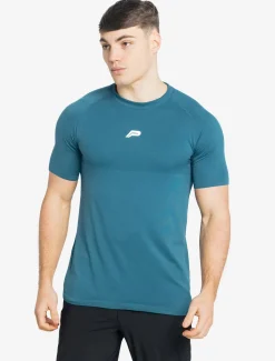 Seamless T-Shirt Teal