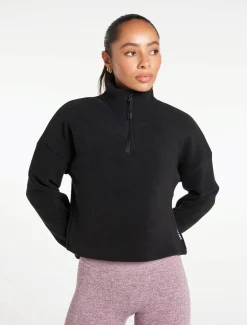 Supersoft 1/4 Zip Fleece Blackout