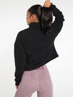 Supersoft 1/4 Zip Fleece Blackout