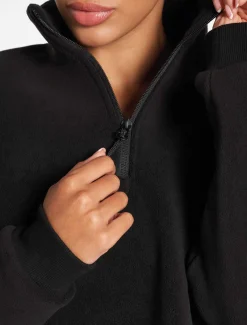 Supersoft 1/4 Zip Fleece Blackout