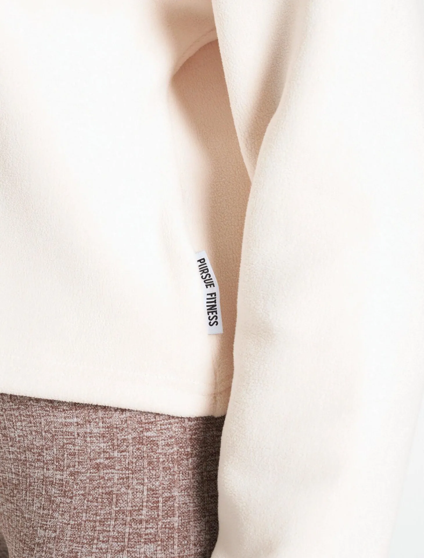 Supersoft 1/4 Zip Fleece Nude