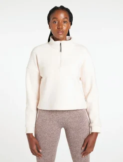 Supersoft 1/4 Zip Fleece Nude