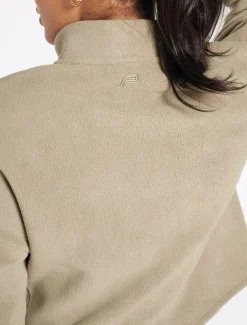 Supersoft 1/4 Zip Fleece Sage Green