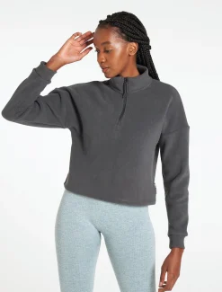 Supersoft 1/4 Zip Fleece Slate