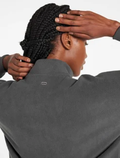 Supersoft 1/4 Zip Fleece Slate