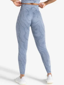 Sustainable Seamless Leggings Blue