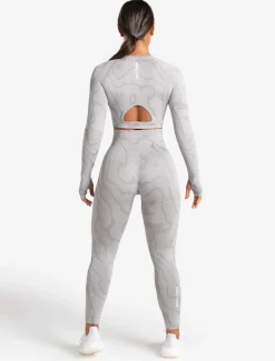 Sustainable Seamless Leggings Cloud Grey