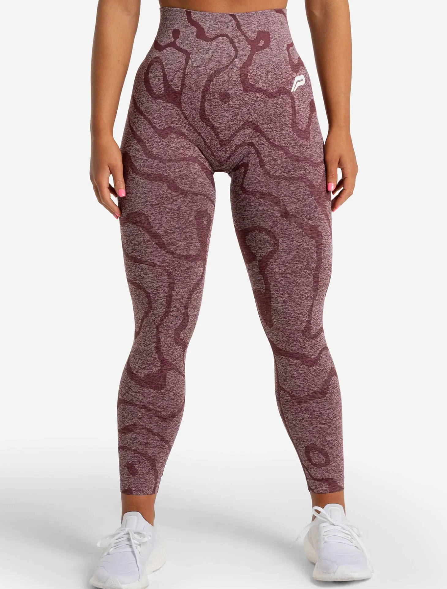 Sustainable Seamless Leggings Burgundy
