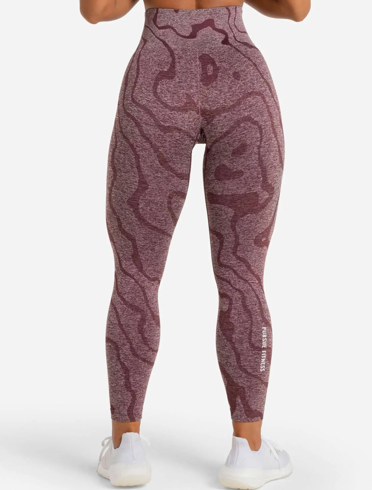 Sustainable Seamless Leggings Burgundy