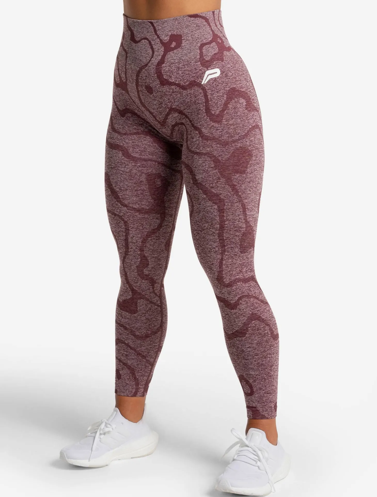 Sustainable Seamless Leggings Burgundy