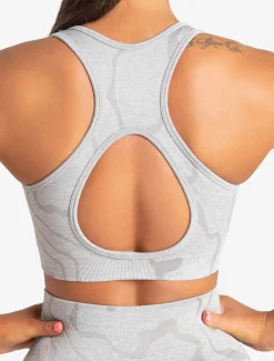 Sustainable Seamless Sports Bra Cloud Grey