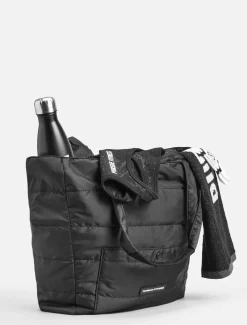 The Quilted Tote Black