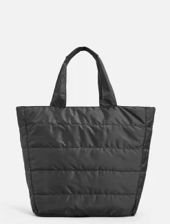 The Quilted Tote Black