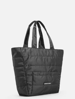 The Quilted Tote Black