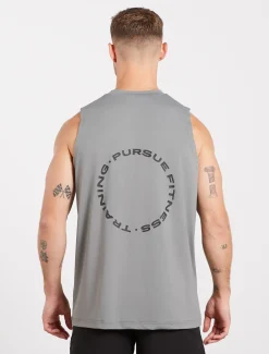 Training Club Relaxed Fit Tank Storm Grey