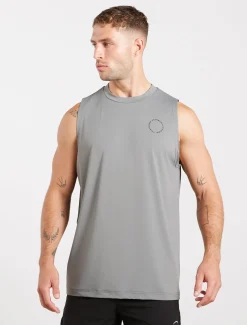 Training Club Relaxed Fit Tank Storm Grey
