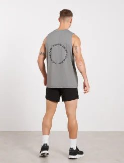 Training Club Relaxed Fit Tank Storm Grey