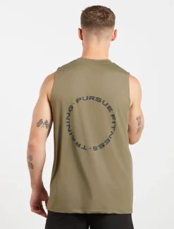 Training Club Relaxed Fit Tank Dull Olive
