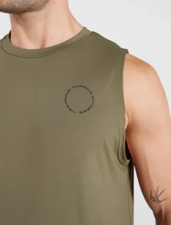 Training Club Relaxed Fit Tank Dull Olive