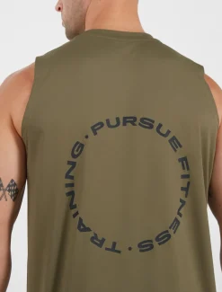 Training Club Relaxed Fit Tank Dull Olive