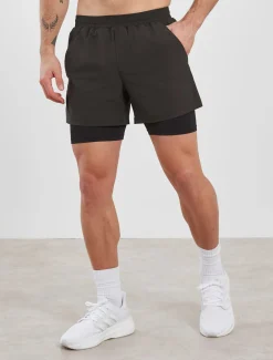 Training 5" 2-in-1 Shorts Dark Grey