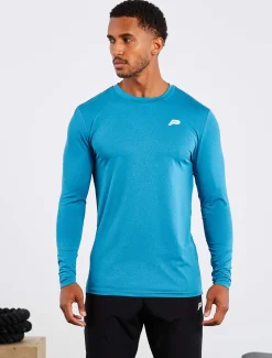 Training Long Sleeve T-Shirt Blue