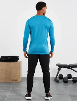 Training Long Sleeve T-Shirt Blue