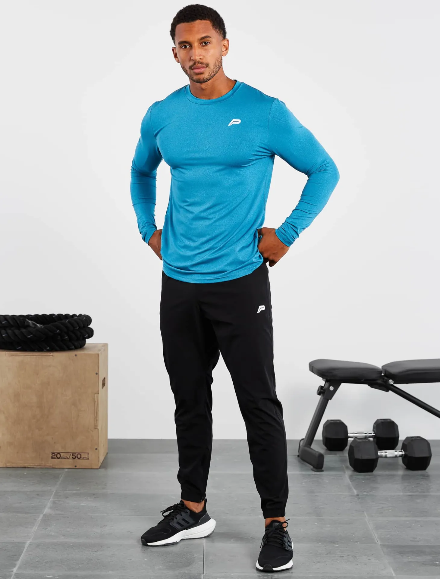 Training Long Sleeve T-Shirt Blue