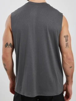 Training Oversized Tank Dark Grey