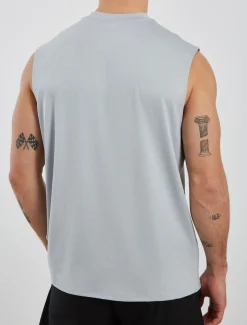 Training Oversized Tank Light Grey