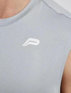 Training Oversized Tank Light Grey