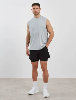 Training Oversized Tank Light Grey