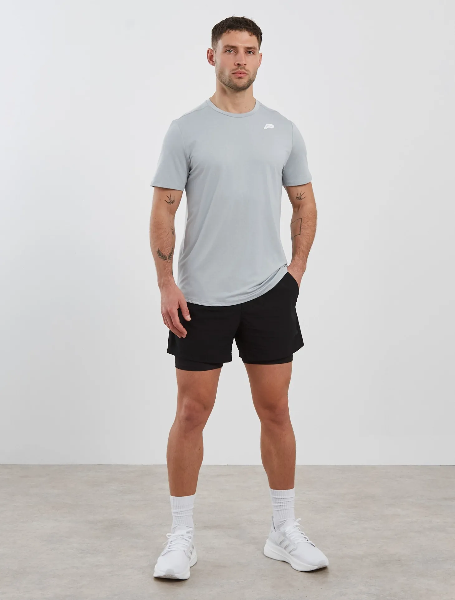 Training Relaxed Fit T-Shirt Light Grey