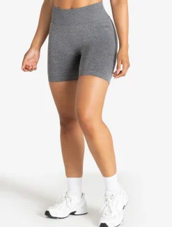 Training Seamless Scrunch Shorts Grey Marl
